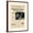 Brown Frame, variant on Art.com Berlin Wall Tumbles Art Print by The Vintage Collection, White Frame Wall Art, 32" x 40"