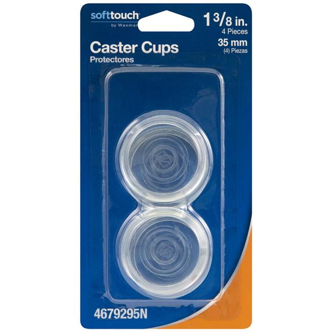 Waxman 5005550 Plastic Round Caster Cups, Pack of 4