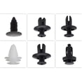thumbnail image 5 of 100pcs Auto Fastener Clip Car Fender Push Retainer Pin Rivet Bumper for Door Trim Panel Retainer, Bag Package, 5 of 8