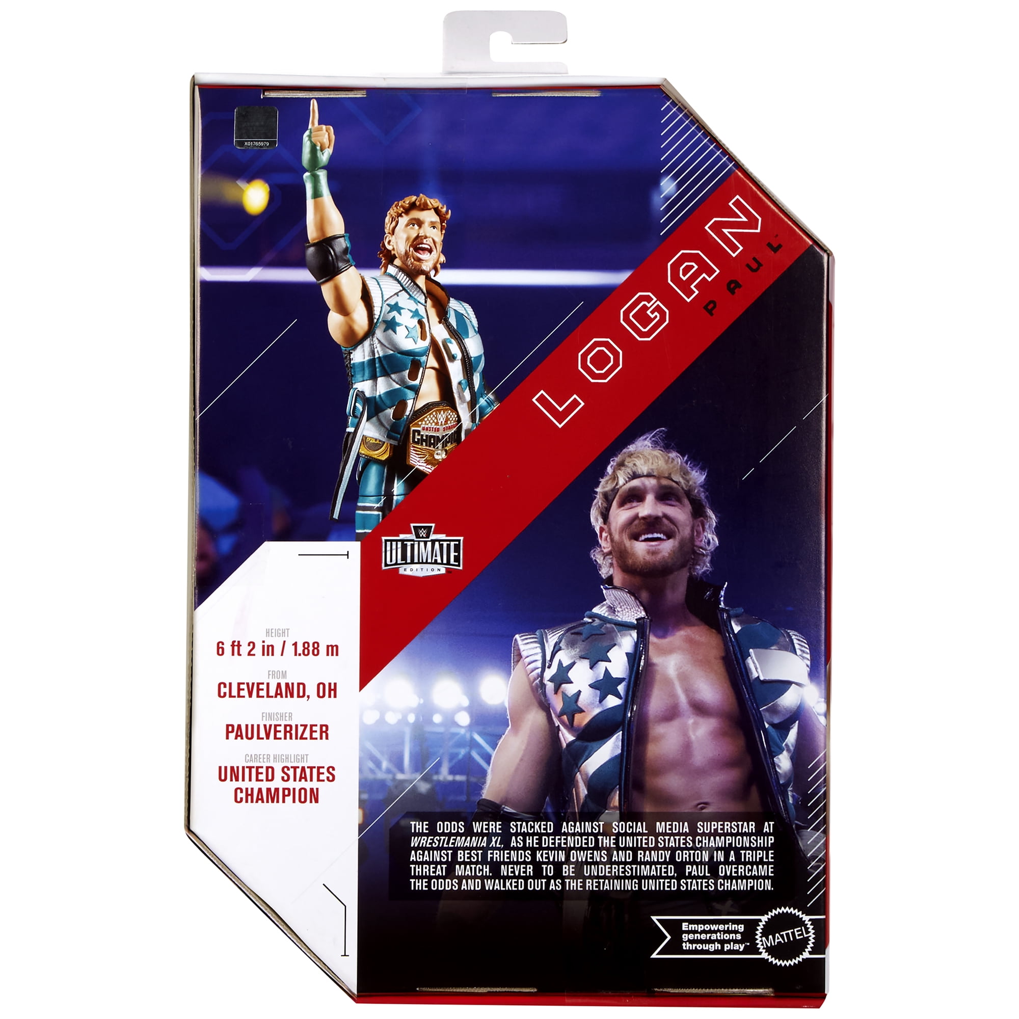Logan Paul - WWE Ultimate Edition 27 Mattel WWE Toy Wrestling Action Figure