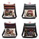 thumbnail image 5 of Las mujeres mini del bolso de Crossbody del búho bordado Jacquard cremallera correa ajustable Luz de Abody Paquete de bandolera, 5 of 5
