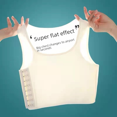 thumbnail image 4 of Corsé Ropa interior para mujer Estudiante Envoltura de pecho Corsé de plástico Chaleco deportivo Cuatro estaciones Cos Delgado Pecho grande Poco profundo Pequeño, 4 of 6