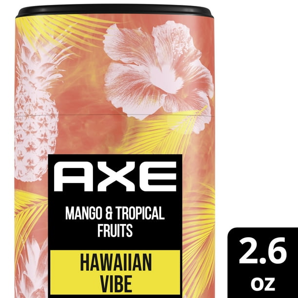 AXE Hawaiian Vibe Aluminum Free Deodorant for men 100 Natural Origin
