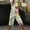 Multicolor, variant on CLOISE Capris Pants for Women with Pockets Stretch Wide Leg Pants Elastic High Waisted Palazzo Pants Petite Summer Casual Fashion Printed Loose Lightweight Cropped Flowy Trousers Multicolor XL