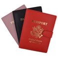 thumbnail image 2 of U.S Passport Holder Cover Wallet Leather Card Case Travel Accessories USA Logo, 2 of 21
