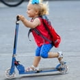 thumbnail image 2 of Costway Folding Aluminum 2 Wheel Kids Kick Scooter Adjustable Height LED Light Up, 2 of 10
