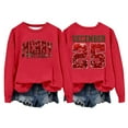 thumbnail image 2 of Merry Christmas December 25 Sweatshirts for Women 2025 Long Sleeve Crewneck Xmas Holiday Graphic Sweatshirt Pullover Tops, 2 of 4