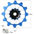 thumbnail image 7 of 12T Road Bike Guide Roller Idler 6mm MTB Bicycle Rear Derailleur Wheel Pulley, 7 of 7