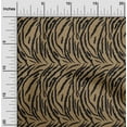 thumbnail image 1 of oneOone Georgette Viscose Light Brown Fabric Tiger Animal Skin Sewing Fabric By The Yard Printed Diy Clothing Sewing Supplies 42 Inch Wide, 1 of 4