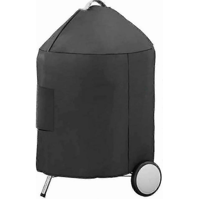 Grill Cover For Weber 57cm Premium Charcoal Grills, Sunlifer Charcoal Bbq Grill, Heavy Duty Waterproof Kettle Grill Cover, Fade And Uv Resistant, Comp