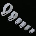 thumbnail image 1 of 200pcs P Clips sujetadores de plástico de nylon con sujetadores de caja surtidos para conducto, kit de conducto de cable, tubería y funda (negro/blanco)(Blanco) Unbranded GS06004-01, 1 of 7