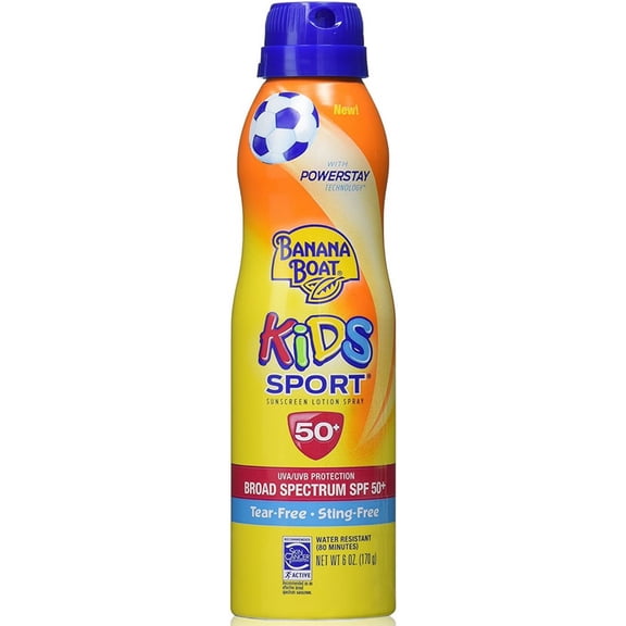 4 Pack - Banana Boat Kids Sport Continuous Sunscreen Lotion Spray SPF 50  6 oz