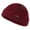 Wine Red, variant on sunsanly Men Winter Hat Solid Color Dome Stretchy Dome Knitted Thermal Anti-slip Fall Winter Beanie Outdoor Cycling Work Street Cap