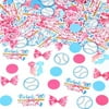 Baseball or Bows Gender Reveal Confetti Baseballs Theme Gender Reveal Table Confetti Baseballs or Bows Table Scatters Baseballs or Bows Gender Reveal Decorations for Boys or Girls