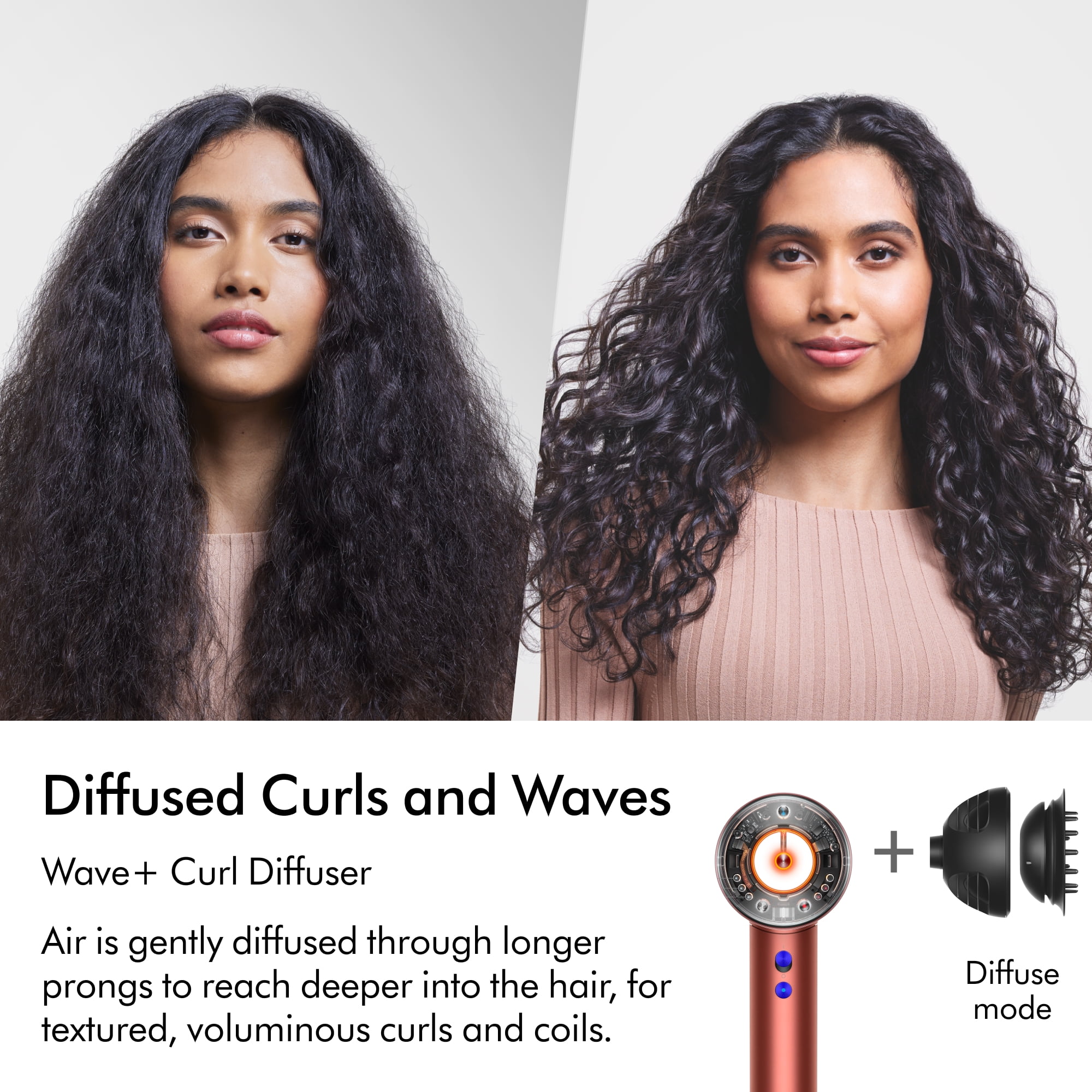 Restored Premium Dyson Supersonic Nural™ Hair Dryer | Strawberry Bronze/Blush Pink (Refurbished)