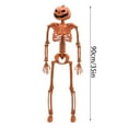 thumbnail image 3 of Halloween Poseable Human Skeleton Full Life 35.43 Inch Large Size Props Party Decor, 3 of 5