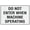Warning Sign 1, variant on Laundry Rooms No Pet Blankets Sign 8"x12" Aluminum Sign Reflective - Uv Protected, Waterproof, Weatherproof And Fade Resistant - 4Pre-Drilled Holes