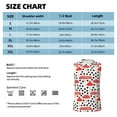 thumbnail image 6 of Easygdp Forest Mushrooms Men's Breathable Tank Tops Sleeveless Sporty T Shirts for Basketball, Mountaineering, Bodybuilding -Large, 6 of 8