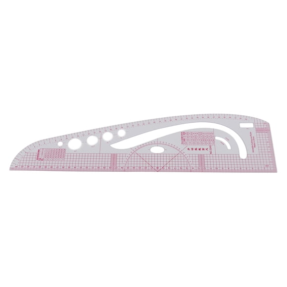 LAFGUR 3245 Tailor Ruler High Accuracy Transparent Body Professional Plastic Multifunction Ruler For Costume Designing,Clothing Design Ruler,3245 Curve Ruler
