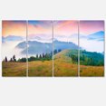 thumbnail image 2 of Panorama Carpathien Foggy - Photo de Paysage Impression sur Toile, 2 of 3