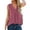 Pink Tank Tops, variant on Women Loose Fit Solid Color Chiffon Tank Tops Sleeveless Casual V-Neck Comfortable Summer Blouse Breathable Ladies Camisole