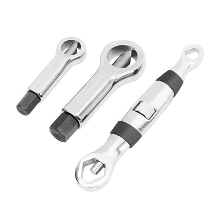 

Reduced！3pcs Automotive Flywheel Bearing Steel Heavy Duty Nut Splitter Tool Rotatable