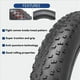 thumbnail image 4 of 4X NeumáTico de Bicicleta, NeumáTicos de Bicicleta NeumáTicos de Bicicleta EléCtrica de Reemplazo Plegables Compatible con Bicicleta de Nieve de MontañA , 20X4.0 Pulgadas, 4 of 5