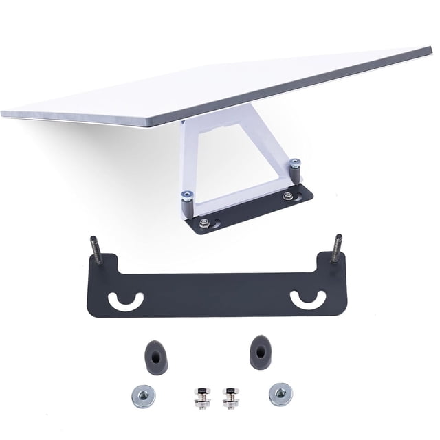 Starlink Soporte de montaje en techo para antena parabólica soporte de acero inoxidable con soporte resistente a la intemperie para instalación en casa y exteriores