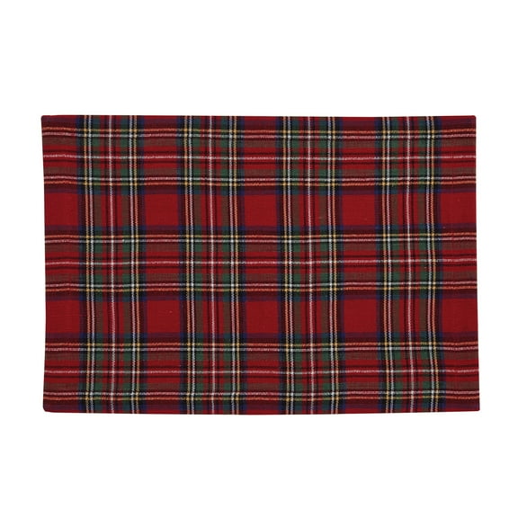 Park Designs Red Regal Tartan Placemat Set of 4