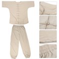 thumbnail image 3 of Prenda deportiva tradicional unisex de Tai Chi: traje Wing Chun, estilo chino, talla 2XL, 3 of 8