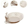 thumbnail image 6 of WeiLaiKeQi Decorative Fruit Bowl Peacock Shape Compact for Desktop Dinning Room Holiday, 6 of 9