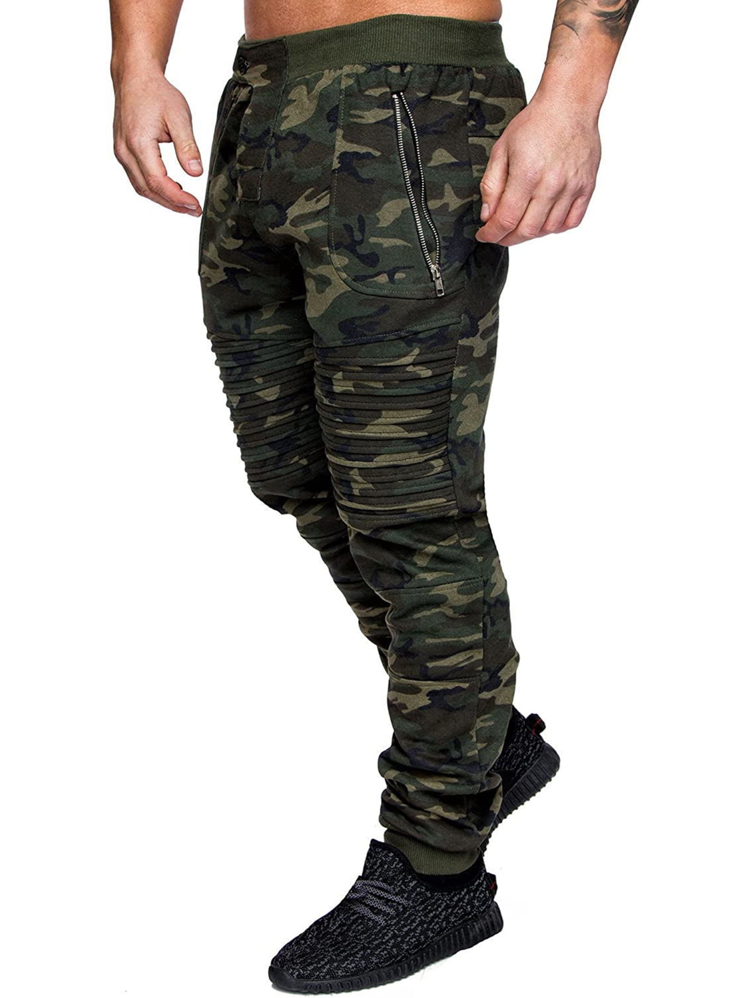 camo tracksuit bottoms mens