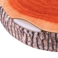 thumbnail image 7 of Decorative Round Throw Pillow, 15.75 Inch Stump Circle Seating Floor Cushion 3D Tree Wood Slice Chair Seat Cushion Ginkgo Tree Ring Pillow Stump Cushion for Home, Bedroom, Office Decor, 7 of 7