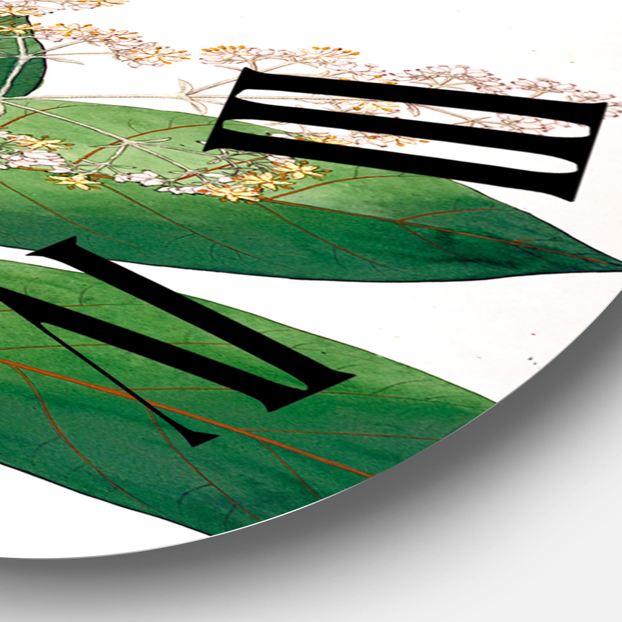 Designart 1 in Farmhouse Wall Clock