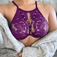 thumbnail image 1 of Women's Solid Color Hollow Lace Sexy Lingerie, 1 of 4