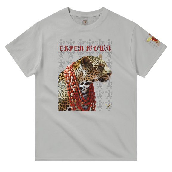 Ẹkpẹn N'Owa Heavyweight Unisex T-Shirt - Ash