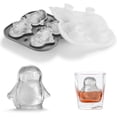 thumbnail image 1 of 3D Cat Ice Cube Mold Fun Shapes, Cat Lover Gifts for Women & Cat Mom, Cute Large Craft Ice Mold, Big Cat Ice Cube Trays for Whiskey Cocktails Bourbon, 1 of 5