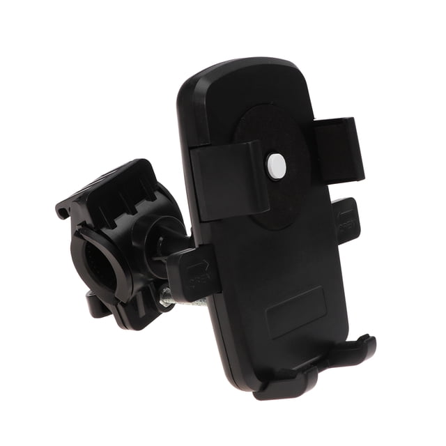 EeaseCA 1PC Phone Holder GPS Navigation Support Bracket Fixed Frame for Bike Motorcycle (Black)