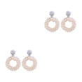 thumbnail image 1 of Guardurnaity Pendientes De Gota De Mujer De Estilo Vintage Chic Pendientes Tejidos Exquisitos Pendientes Tejidos Exquisitos Elegante Hecho A Mano beige 2Conjunto, 1 of 6