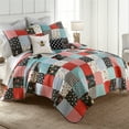 thumbnail image 6 of Donna Sharp Wild Ones Patch Embroidered Cotton Bee 2PC Throw Pillow Set, 6 of 7