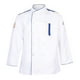thumbnail image 2 of Chaqueta de chef unisex de manga larga para restaurante premium para hombre y mujer Blanco XXL, 2 of 9