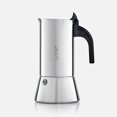 thumbnail image 1 of Bialetti Venus 6-Cup Stainless Steel Induction-Capable Stovetop Espresso Maker, Silver, 1 of 2