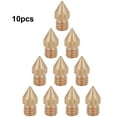 thumbnail image 1 of D Printer Extruder Brass Nozzle,10Pcs 0.5mm Extruder Nozzle Extruder Nozzle Extruder Nozzle Cutting-Edge Features, 1 of 11