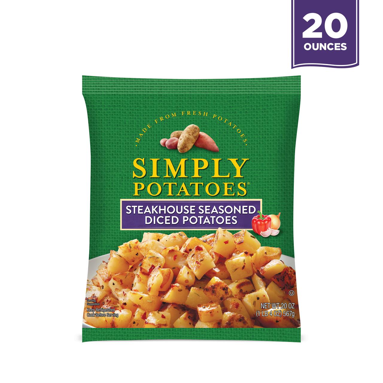 Simply Potatoes Original Diced Potatoes, 20 Oz, Pack of 1