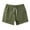 Army Green, variant on Mens Shorts Summer Casual Athletic Gym Shorts Elastic Waist Drawstring Shorts with Pockets