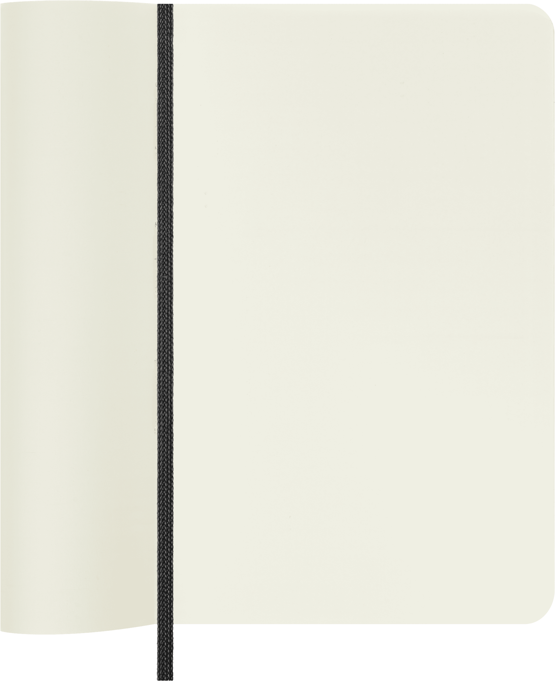 Moleskine Classic Notebook, Soft Cover, Plain, Pocket (3.5" x 5.5"), Black