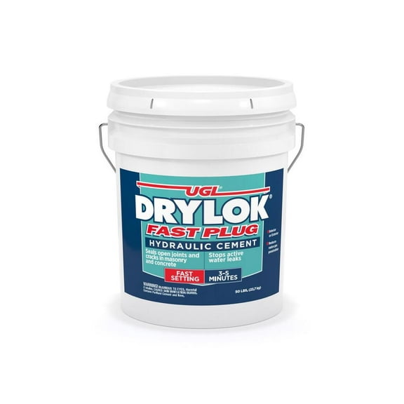 Drylok Fast Plug 50 Lb. Pail Hydraulic Cement 830820