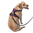 thumbnail image 3 of Bingfone Purple Flower No Pull Dog Vest Harness For Small Medium Large Dogs Strap For Puppy Walking,Training,Dog Harness-X-Large, 3 of 9