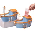 thumbnail image 4 of CSCHome Sailboat Piggy Bank Comes with a Key, Easy to Insert to Open for Kids Boys Girls, Personal Money Savings, 4 of 5