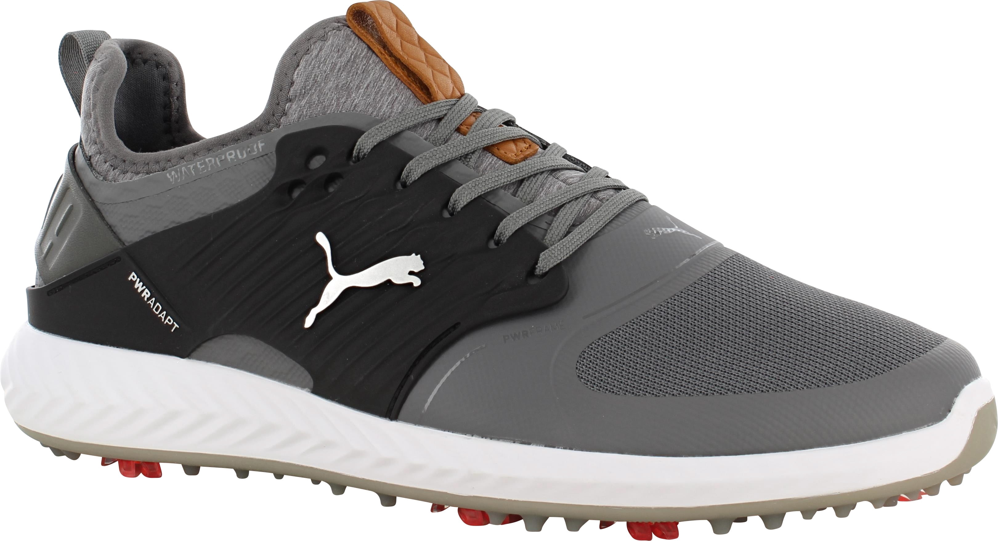 【新品未使用】PUMA PWRADAPT CRAFTED 25.0㎝ NEW Mens Puma Ignite PWRADAPT Caged Golf Shoes White / Peacoat